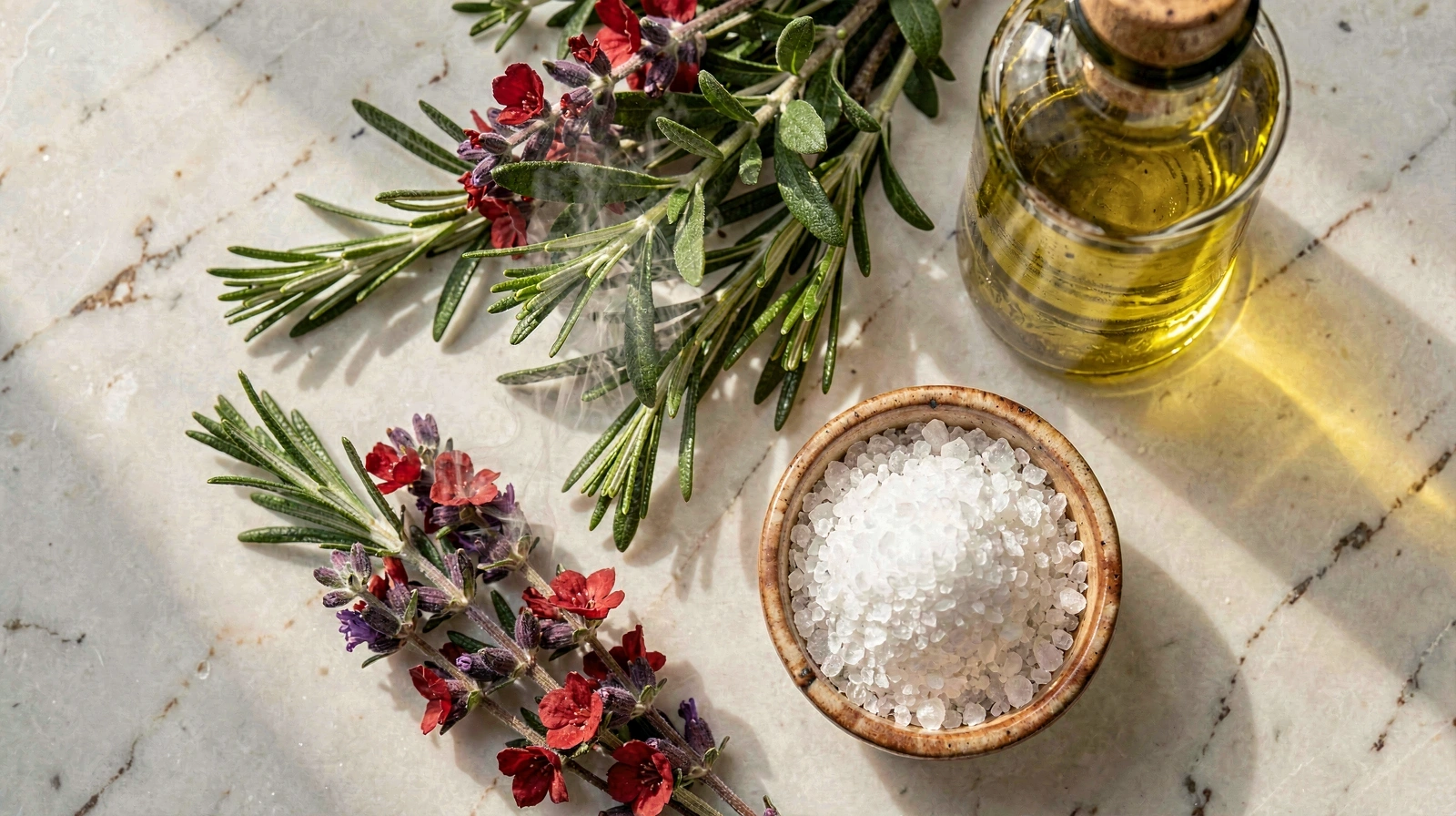 Φρέσκα μεσογειακά υλικά